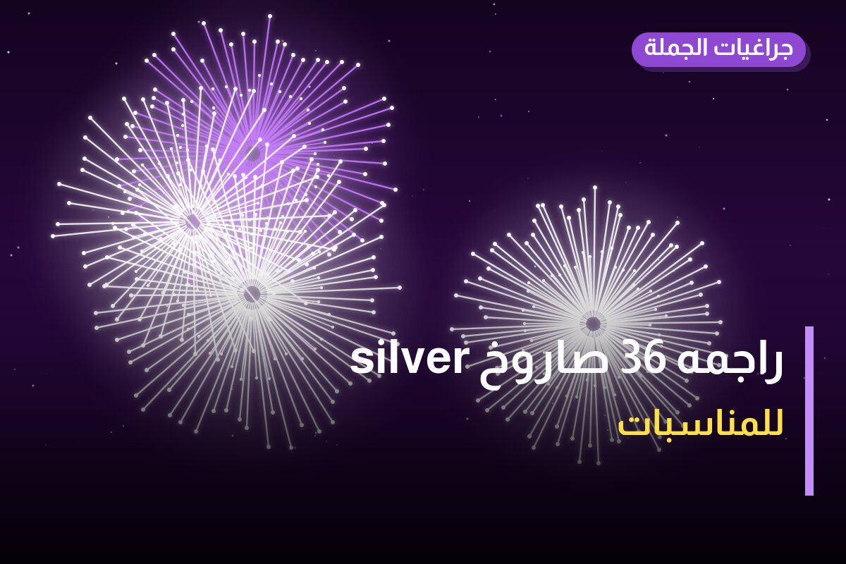 راجمه 36 صاروخ silver: السعر والاستخدام الآمن وأفضل المناسبات
